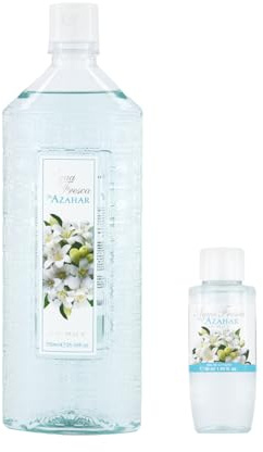 AGUA FRESCA DE RUY - Azahar Promoción 750ml + 50ml, Perfume Unisex, Pack 2 Productos, Colonia Hombre y Mujer, Eau de Toilette Masculina y Femenina, Aroma Cítrico y Floral, Fragancia Suave y Duradera