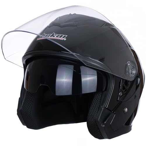 Open Face Motorcycle Helmet ECE Approved Half Casco Fit Men Women ATV Moped Scooter Helmets
