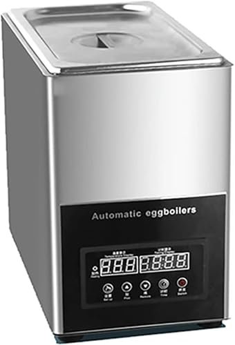Commercial Hot Spring Egg Cooker, Smart Hot Spring Egg Boiler, Egg Cooker Warm Water Egg Boiling Machine 9L Large Capacity for 50 Eggs~/