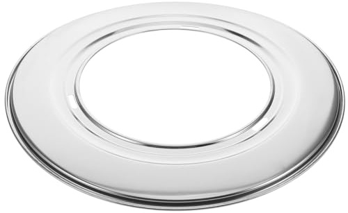 BESTonZON Stainless Steel Basket Ring Adapter for Dumpling Bao Bun Dim Sum, Multi-Layer Steaming Rack with Water Tray, 28.5CM Outer Diameter, 16.5CM Inner Diameter, Kitchen Accessories