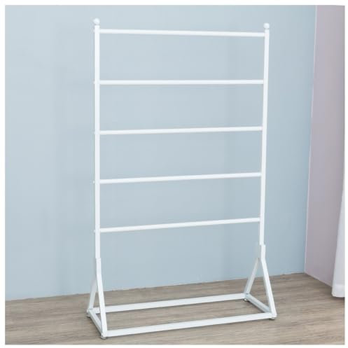 Schalständer, Schalhalter, Hijab-Organizer mit kommerziellen Hosenaufhänger und Handtuchhalter, platzsparend, Mehrzweck-Regale mit Bändern, Hängeregal und Blumen-Geschenkpapierhalter