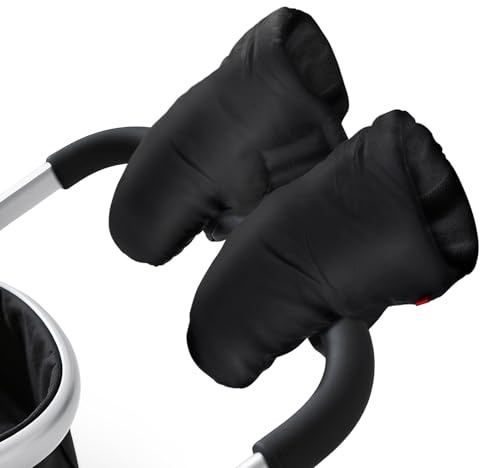 Suofuolef Passeggino scaldamani per passeggino, universale, impermeabile, antivento, guanto caldo per nuovi genitori, regalo invernale