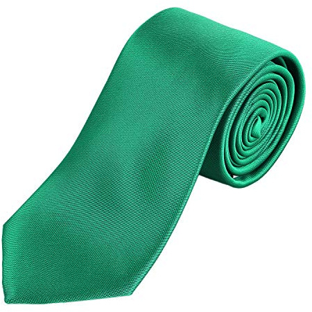 DonDon Krawatte 7 cm für Herren klassische Krawatte für Büro oder festliche Veranstaltungen