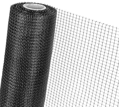 Väggmasksnätning 1 m x 100 m rökgrötskydd för gräsmatta rullraser