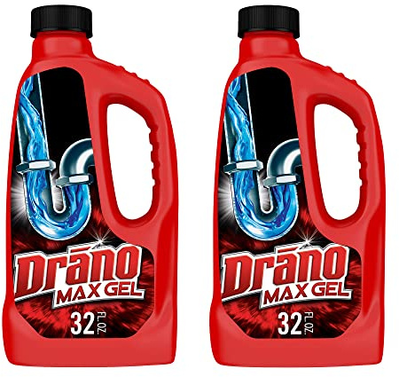 Drano Max Gel Clog Remover 32 Oz Pack Of 2