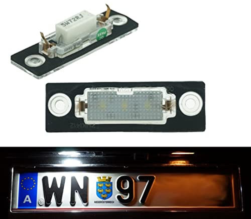 Do!LED WP4 LED Kennzeichenbeleuchtung mit E-Prüfzeichen - mit Silikon & Dichtung => 100% wasserdicht