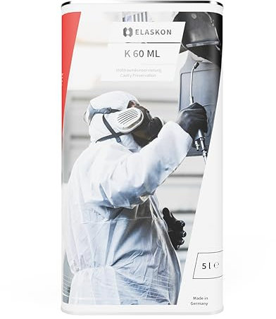 ELASKON K 60 ML - Hohlraumversiegelung 5 Liter Kanister/Korrosionsschutz/Rostschutz Grundierung/Hohlraumkonservierung/Hohlraum Fett
