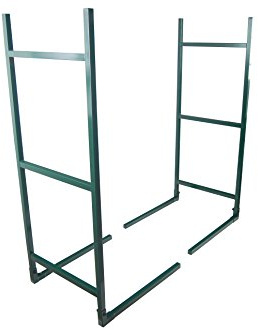 Ozaki - Range-Bûches - Porte-Bûches Extérieur/Intérieur - Capacité de Stockage Réglable de 1 à 20 mètres et plus - Hauteur : 1 mètre - Largeur (1 Support) : 40 cm