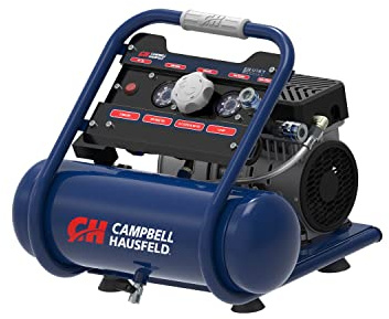 Campbell Hausfeld 2-Gallon Quiet Air Compressor, 2 HP, 125 PSI, (DC020500)