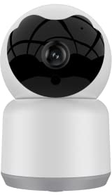 Bawofu Home Security Camera, Tuya 3MP Indoor Pan-Tilt Smart Camera for Baby & Pet with Motion Tracking, 2-Way Audio, IR Night Vision, Siren, Compatible with Alexa & Google Home, 2.4GHz WiFi