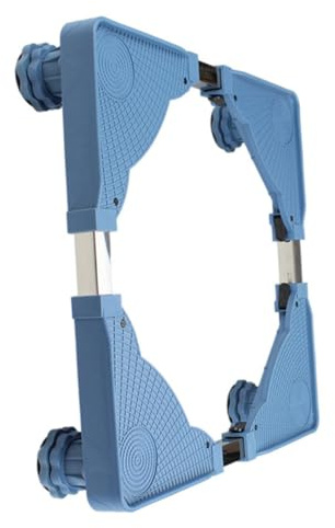 Hoement Base Ajustable Multifuncional Para Lavadora y Frigorífico Ruedas Soporte Resistente y Antideslizante Para Electrodomésticos De Gran