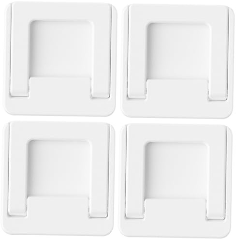 iplusmile 4 pièces Serrure Sécurité Garçon Fille pour Porte Coulissante Fenêtre Bloque Porte et Placard Adhésive Facile à Installer Poignée Coulissante pour Armoire Protection Domestique