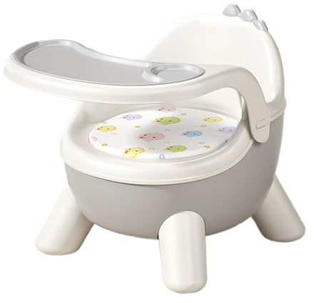 Chaise Haute Bébé Rehausseur Dinosaure pour Table à Manger | Siège Bébé Interactif Transportable pour Maison Jeux Jardin Plage Pique-nique
