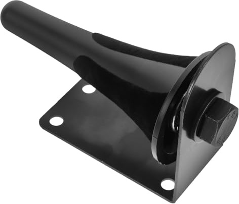 Abaodam Supporto da Muro per Tromba in Metallo Nero, Design Salvaspazio Supporto Stabile per Strumenti a Fiato a Parete