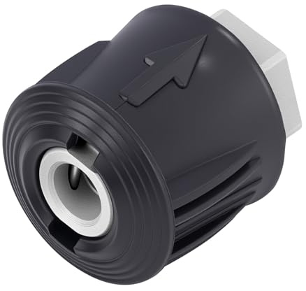 YUET Raccordo Rapido per Idropulitrice ad Alta Pressione M22F per Nilfisk/Bosch, Tubo flessibile Quick Connect, Metallo Adattatore Connettore Adattatore