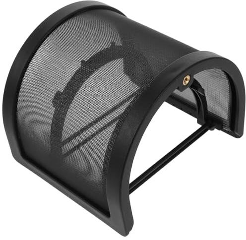 Milisten Popfilter Mikrofon U Förmiger Metallnetz Windschutz Großformat für Streaming Podcast Studioaufnahme