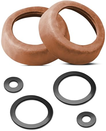 2 Stück Ledermanschette für Schwengelpumpe Typ 75 – Kolbenmanschette & Dichtungssatz für Handpumpe Gartenpumpe und Brunnenpumpe Ersatzteile aus Leder(Braun)