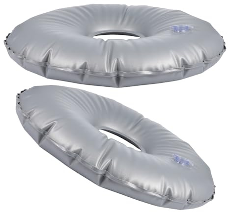 Hemobllo Wassersack Standfuß für Werbefahnen 2 Stück Faltbarer Runder PVC Bodenhalter Allgemein Passend Tragbar für Mobile Outdoor Events und Messestände bis 10kg Gewicht