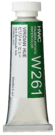 Holbein Artists Watercolor - Aquarellfarbe - 15 ml - Viridian Gruenton