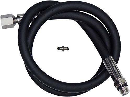 CRESSI HP Schlauch Für Druckanzeige – 80 cm – Hochwertiges Neopren – Langlebig und Robust