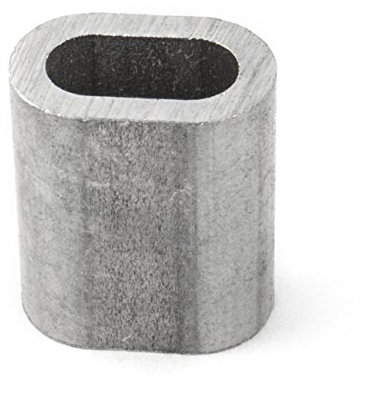 DQ-PP 10 x Aluminium Drahtseilklemme 12mm, Stahlseil, Seil Draht, Stahl Drahtseil