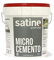 Satine Microcemento Monocomponente acabado Xtreme 20KG para 50m2 | grano grueso | en polvo mezcla con agua | uso exterior e interior | suelos, paredes, fachadas, mobiliario