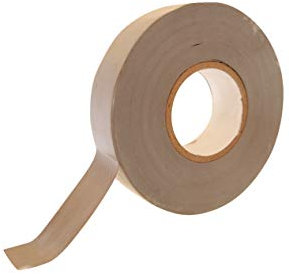 25 Meter Rolle Isolierband grau 19mmx25m (1 Rolle, grau)