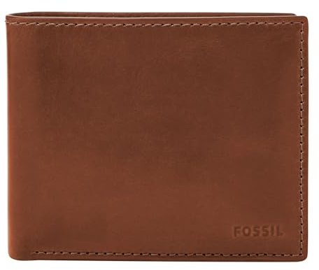 Fossil Hugh Passcase Cognac