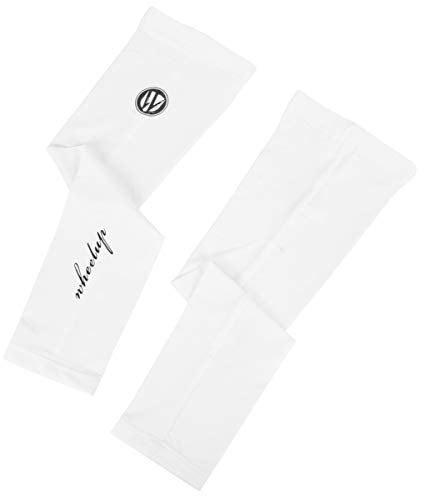 2 Stücke Sonnenschutz Armlinge Arm Ärmel Ärmlinge Arm Sleeves Eisseide Damen Armstulpen für Herren Golf Sport Outdoor Radsport Radfahren