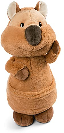NICI Cuddly toy Quokka-Mola 45 cm – Sustainable plush toys for boys, girls & babies – Eco-friendly stuffed animal to cuddle & play with from the Wild Friends GO GREEN collection