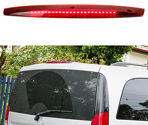 Dritte Bremsleuchte High Mount Bremse Bremsleuchte A6398200056 Für Mercedes Benz W639 V Klasse Vito Viano 2009-2014,Rot