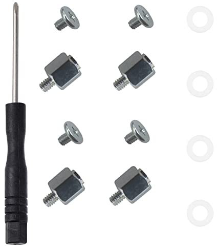 Junguluy Lot de 1 kit de vis M.2 pour SSD Ngff, Nvme, Ssd M.2 Ngff/Nvme, pour ordinateur et disque dur A- M.2 SSD