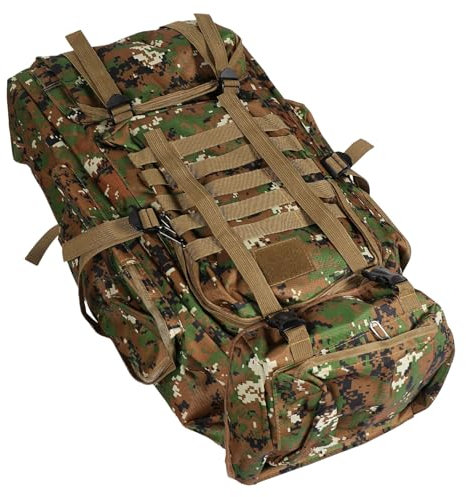 Parliky Hochstrapazierfähiger Wanderrucksack Für Herren 80 L Oxford-gewebe