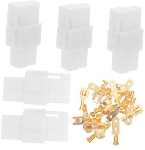 DRESSOOS 5sets Auto Wire Connectors Car Radio Power Connector Terminal for Wiring Harness
