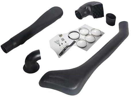 REIJAX Auto Lufteinlass Schnorchel Sets für Nissan Patrol Y61 GU Y61C 2004, Auto Schnorchel Kit, Autowatgerät Lufteinlasssysteme Off-Road Auto Zubehör Teile