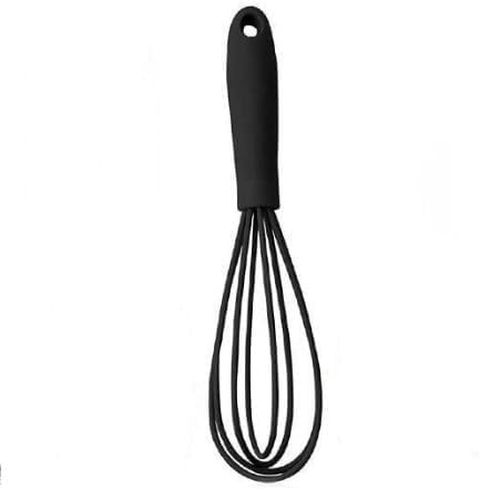 Mini Silicone Whisk, Egg Beater and Blender for Baking and Cooking, 6 Inch Compact Design, Dishwasher Kitchen Utensils
