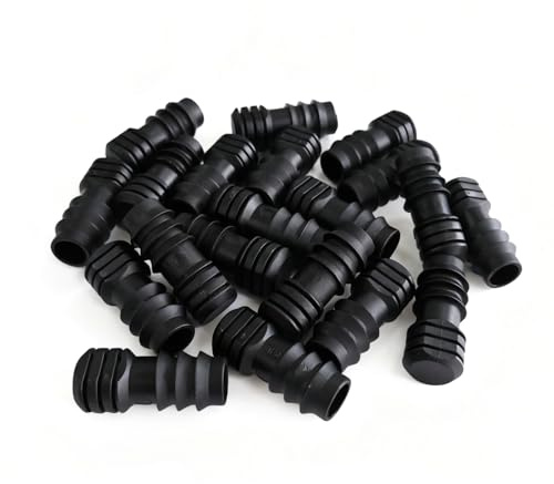 Pevlkawr 20 Tapones De Extremo Para Manguera De Goteo De 16 Mm Tapones Manguera De Riego Conector Tuberia Cierre Para Manguera De Jardín Para Equipos De Riego