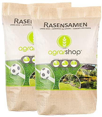 Agrarshop Rasensamen Rasen Universal 20 kg Grassamen Spielrasen Sportrasen