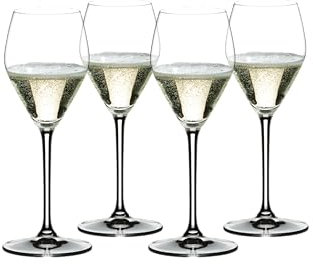 RIEDEL Set di bicchieri Prosecco, 4 unità, Cristallo, Tulipano, 460 ml