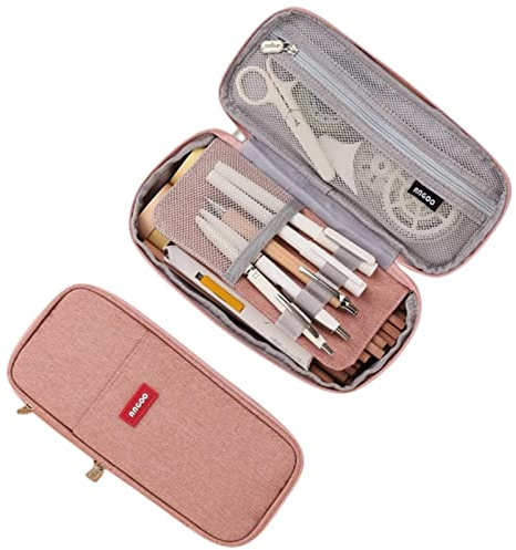XKUN Astuccio Custodia A Matita Pocket Pen, Organizzatore di Borse di Stoccaggio di Cartoleria Pieghevole per Studente di Viaggio Cosmetico
