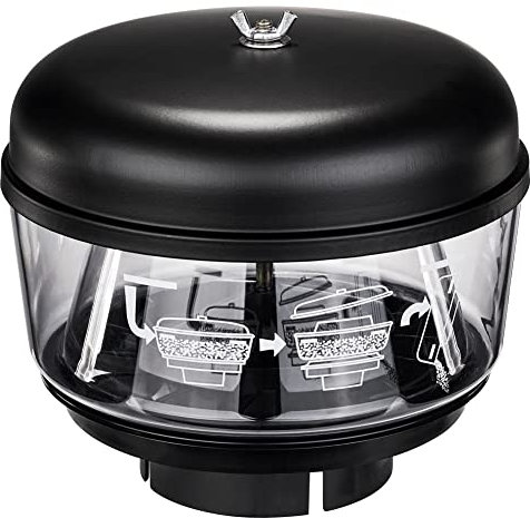 JSCARLIFE Filtre cyclonique universel pour voitures, tracteurs, tubas d'admission et pré-filtre à air