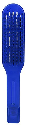 Pettine in compensato per lisciare i capelli - Strumento ergonomico per lo styling per una lisciatura senza sforzo - Leggero e antistatico - Disponibile in blu, viola, giallo, rosso