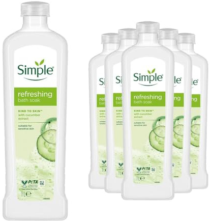 Simple Kind to Skin Refreshing Bath Soak 6x 1 L