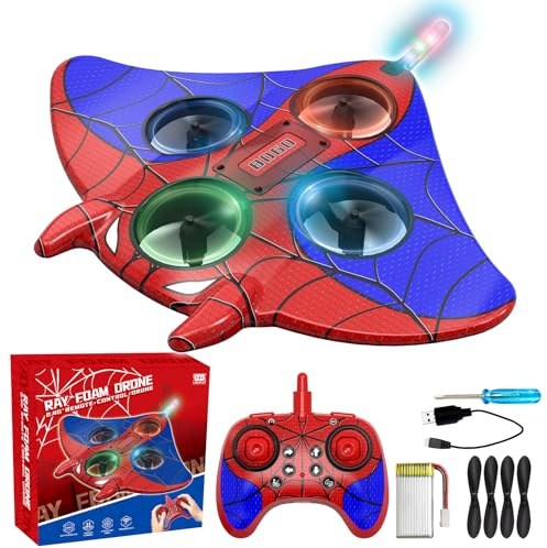 HATFRYF Mini Drone for Kids RC Plane, Remote Control Wireless Airplane Drone Quadcopter Remote Foam with Auto Hovering, 3D Flip, Drone Toy Gift for Christmas and birthday gifts for children