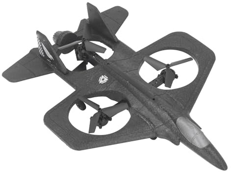 Luocute RC -Flugzeug mit 1080p HD -Kamera, Stabiler Flug, 7 Min Fliegenzeit, 50 M Steuerung, Telefonhalter, für & Anfänger, Schaumstoff -RC -Flugzeug mit 2,4 -GHz -Fernbedienung und Li
