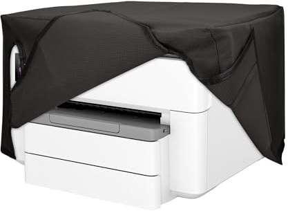 kwmobile Printer Cover for HP OfficeJet Pro 9730e - Flexible Protective Sleeve, Durable Fabric Dust Cover, Fitted Printer Case, Dark Grey