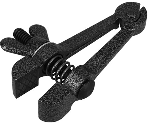 HAMPPLIES Mini Abrazadera Manual Multifuncional de 25Mm Alicates de Sujeción de Acero Fundido para Bricolaje Pequeño Portátil Adecuado para Carpintería y Proyectos de Precisión