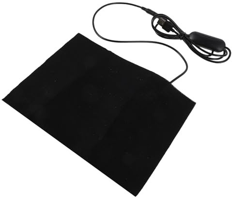 WRITWAA Almohadilla Térmica para Asiento con 4 Niveles de Temperatura, Ultra Delgada, Material de Metal y Poliéster, Adecuado para Cuello y Hombros en Trabajo y Viaje