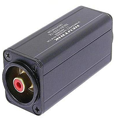 Neutrik XLR/RCA 3-Pin XLR RCA Schwarz Kabelschnittstellen-/Adapter