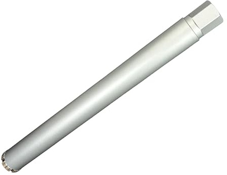 EDW Profi Diamant-Bohrkrone, Ø 62 mm, Kernbohrkrone, 8 mm Turbosegment, 450 mm Nutzlänge